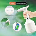 thumbnail image 4 of Regadera eléctrica, botella pulverizadora eléctrica con boquilla ajustable, dispositivos automáticos de riego de plantas, para alcohol, limpieza del hogar, plantas de interior/exterior, 4 of 5