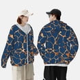 thumbnail image 4 of Fotbe Giraffe Skin Chaqueta con Protección Solar UPF 50+ para Hombre y Mujer, Camisa con Capucha y Bolsillos-3X-Large, 4 of 7