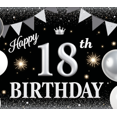 thumbnail image 4 of Yatrandify Decorative Design Happy 18th Birthday Banner Balloon Decoration Party Decoration for Birthday Party Indoor Decoration Photo Shoot, 4 of 7