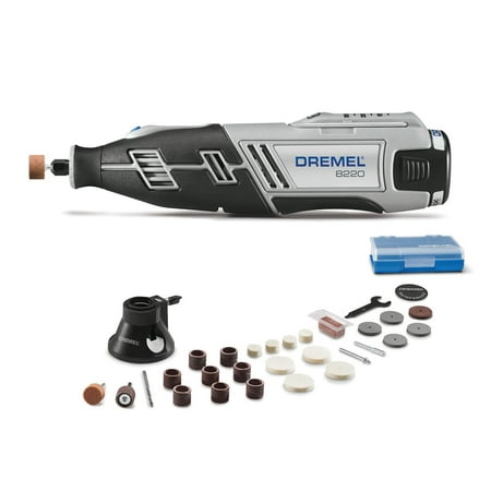 

Dremel 8220-1-28 12V Max Lithium-Ion Rotary Tool Kit with 1.5 Ah Battery Pack