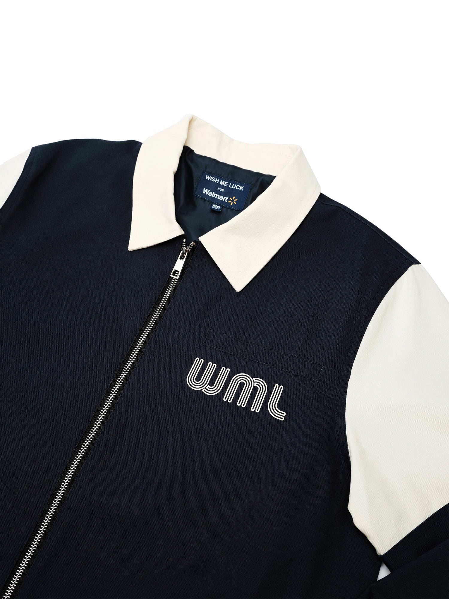 Wish Me Luck Men's Dreamer's Graphic Print Workwear Style Jacket, Sizes S-3XL