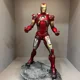 thumbnail image 4 of Figuras de anime Iron Man Mk6 Marvel Los Vengadores Juguetes clásicos Serie sólida Colección Modelo Vehículo Accesorios de oficina Regalo de resina, 4 of 5