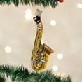 thumbnail image 2 of Old World Christmas Glass Blown Ornament for Christmas Tree, Saxophone, 2 of 2
