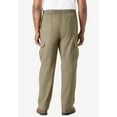 thumbnail image 2 of KingSize Men's Big & Tall Knockarounds Full-Elastic Waist Cargo Pants, 2 of 5
