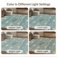 thumbnail image 7 of ODIKA 5'x7' Washable Area Rug Non-Slip, Chair-Friendly Turtle Ocean Animal Design With Coral Reef And Marine Life Border Sea Flowing for Dining Room, Under Table, Home Office, 7 of 7