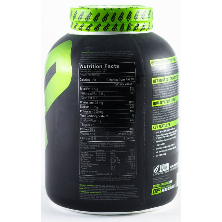 【新品】COMBAT Protein Powder 2722g Combat Protein Powder | Multi-Source Protein Blend for Recovery