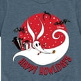 thumbnail image 3 of The Nightmare Before Christmas - Happy Howlidays - Toddler And Youth Short Sleeve Graphic T-Shirt, 3 of 5