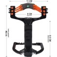 thumbnail image 2 of Kit de tirachinas de fuerza profesional, catapulta al aire libre para cazar, tirachinas de alta velocidad para adultos, reemplazo de 2 bandas elásticas, 2 of 4