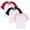 Pink, variant on Luvrsol 3 Pack Unisex Kids Solid Basic Short Sleeve Cotton Multipack Basic Undershirts 110-150