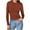 Coffee, variant on VerPetridure Womens Long Sleeve Stretch Crewneck Ribbed T-Shirt Fitted Casual Basic Tops Slim Fit Tops Winter Warm Undershirts