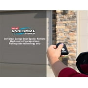 Genie ACSCTG-UNIV2 Universal Garage Door Opener Remote - 2-Button Garage Door Remote, Black