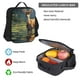 thumbnail image 5 of Disketp Peaceful Deer Lily Pond Mochila Estampada de Gran Capacidad con Lonchera y Estuche, Set de 3 Piezas para Estudiantes, 5 of 7