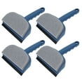 thumbnail image 1 of 4Pcs Car Window Brush Dual Use Window Cleaner Wiper Cleaning Tool for Home Bathroom Tile Glass Mirror Wall, 1 of 14