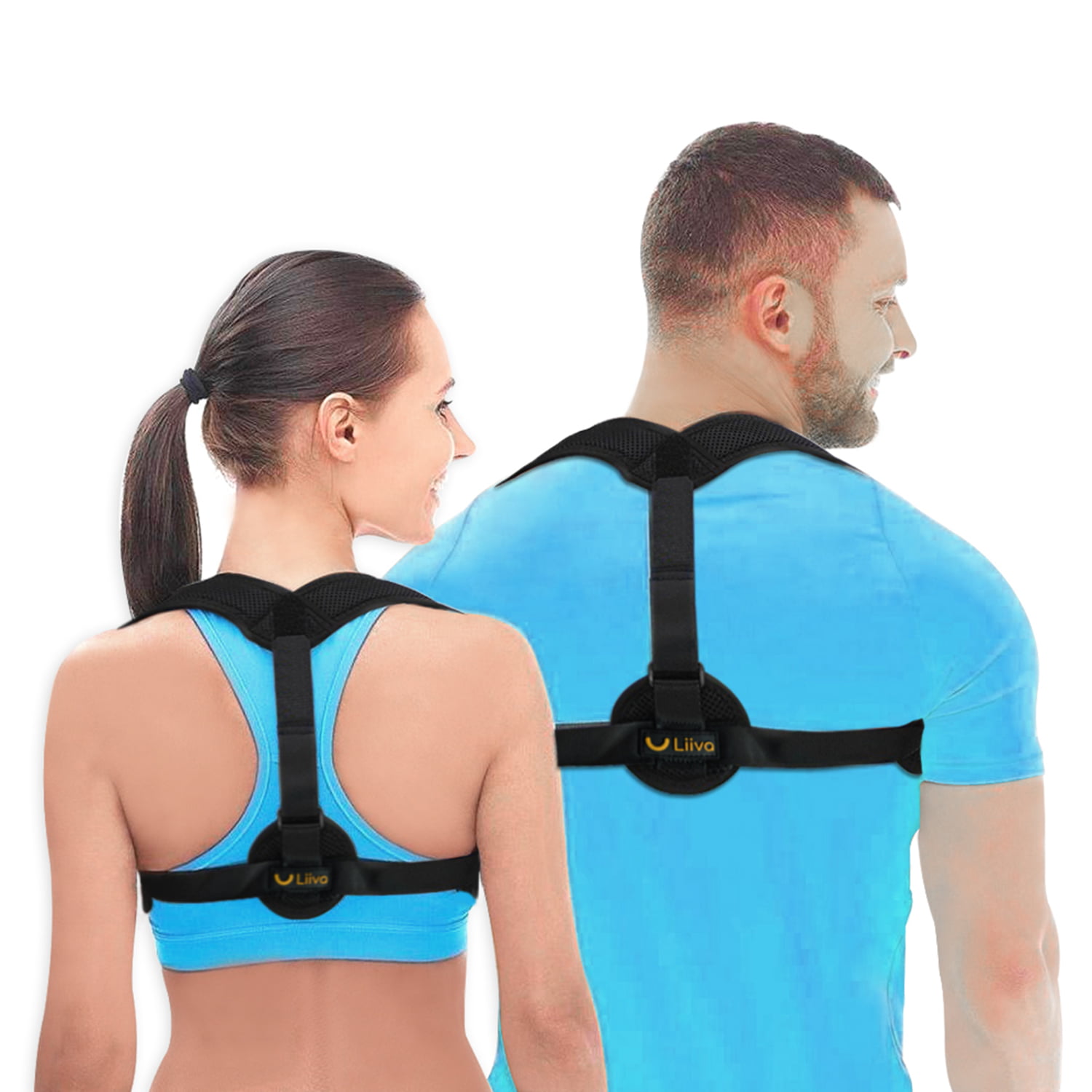 BOSS LV XXL Posture Corrector Brace Upper Back Correction Comfortable Breathable for Women Men Sport 
