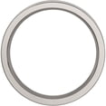 thumbnail image 2 of Titanium Grooved 6mm Brushed and Polished Band, 2 of 9