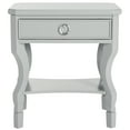 thumbnail image 5 of SAFAVIEH Alaia Modern Glam One Drawer Night Stand, Grey, 5 of 14