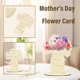 thumbnail image 2 of Popular! Creative Mother's Day Wooden Flower Card Flower Stand Holiday Gift Desktop OrnamentClearance, 2 of 5