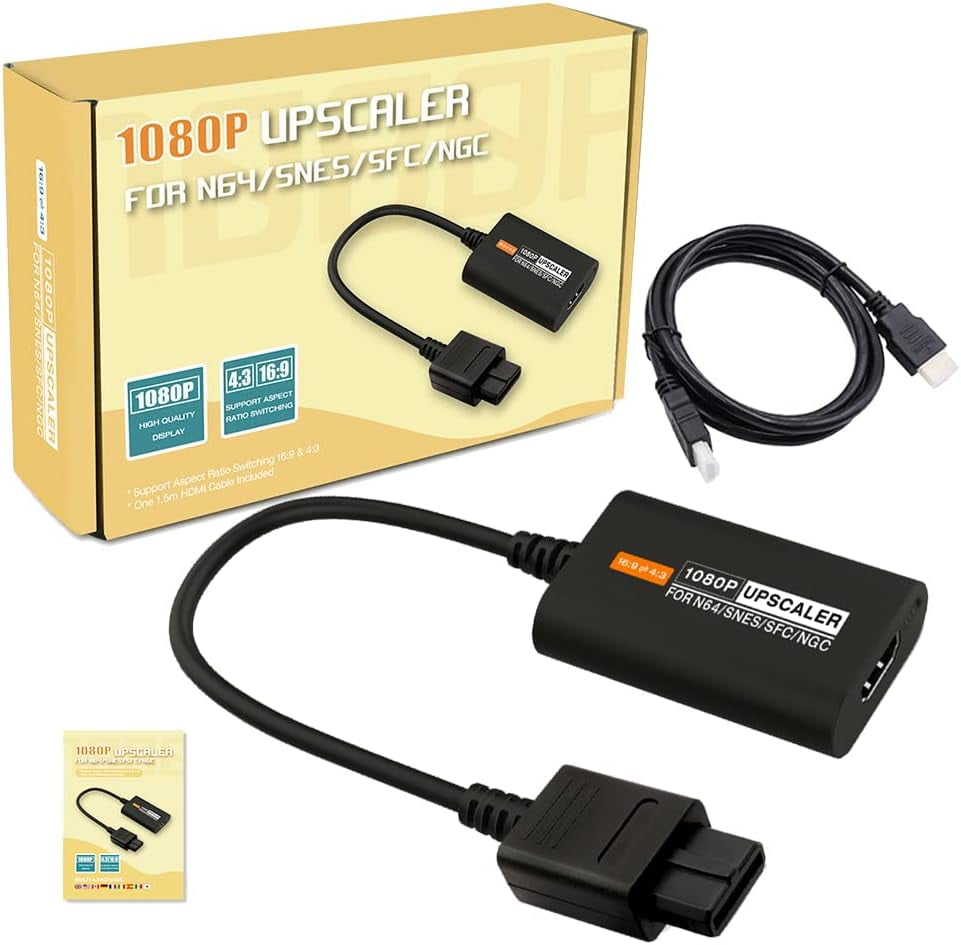 Super Nintendo Hdmi Cable Hyperkin 3-IN-1 HDMI Cable For GameCube