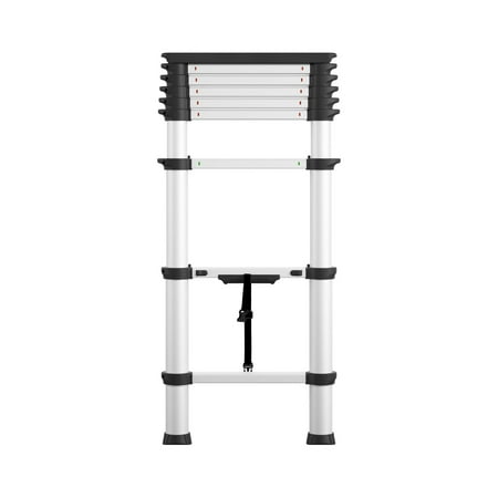 UPC: 0044681203855 | COSCO SmartClose 8.5-ft Telescopic Ladder  300 lb. Weight Capacity  ANSI Type 1A Rating (Aluminum)  12 ft Reach Height