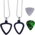 thumbnail image 5 of Guitar Pick Holder Necklace with 6 Picks Compact Guitar Picks Keeper Guitar Pick, 5 of 5