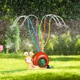 thumbnail image 3 of KAKOWELY Rociador de agua para exteriores, manguera de jardín de verano, juguete divertido con forma de caracol y tubos flexibles para niños., 3 of 5
