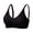 Black, variant on Sports Bras for Women Comfort Everyday V Neck Soft Lightweight Basic Yoga Bra