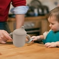 thumbnail image 3 of DPTALR Infant Silicone Learning Drink Cup Snack Cup With Straw Infant Avoid Falls Training Cup, 3 of 5