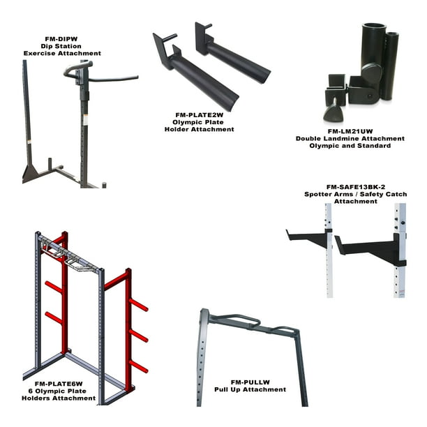 Cap Squat Rack Dip Attachment CAP Barbell Multi-Functional