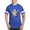Royal Blue, variant on CafePress - Ghost With A Funny Face Men's Football T Shirt - Mens Football Shirt