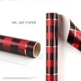 thumbnail image 5 of Christmas Wrapping Paper, Plaid Gift Wrap, Versatile Birthday and Valentine’s Day Wrapping Paper Roll, Durable Tear-Resistant and Easy-to-Use Gift Wrap, 5 of 6