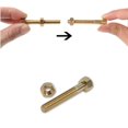 MilesMagic Magician's Micro Psychic Nut Off Bolt Screw Gimmick Close Up