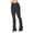 Black, variant on Fesfesfes Jeans for Women Solid Reflective Strip Drawstring Pokets Casual Tight Boot Cut Pant Cross Pants Sports Pants Bottoms