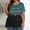 Black, variant on SYMOID Womens Plus Size Oversized Polka Dots V-Neck Short Sleeve Casual T-Shirt,Black,Size 2XL