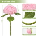 thumbnail image 5 of Hydrangea Artificial Flowers, Latex Real Touch Hydrangeas Lifelike Large Hydrangea Flowers for Home Decor Party Arrangements Wedding Bouquets Centerpieces (Light Pink), 5 of 5