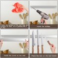 thumbnail image 4 of shiyou-16 Inch Magnetic Knife Strip, Powerful Stainless Steel Knife Holder for Wall, Kitchen Knife Bar, Magnetic Rack for Home Kitchen Utensil Holder, Tool Holder, 4 of 4