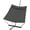 Dark Gray, variant on Senfot Iron T-Shaped Stand Hammock with Arc Tube Cover Cloth, Sturdy Comfortable Outdoor Hammock Coffee