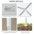thumbnail image 6 of Outsunny Large 10' x 20' Party Tent, Events Shelter Canopy Gazebo with 4 Removable Side Walls for Weddings, Picnic, White, 6 of 10