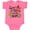 Hot Pink, variant on Inktastic Happy Cinco De Mayo- Sombrero, Cactus, Flowers Boys or Girls Baby Bodysuit