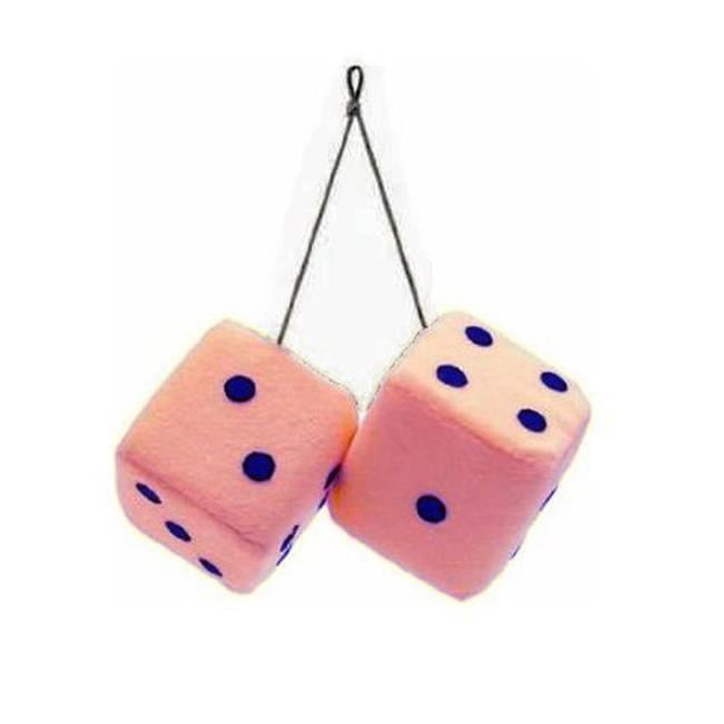 CoverYourHair Fuzzy Car Dice