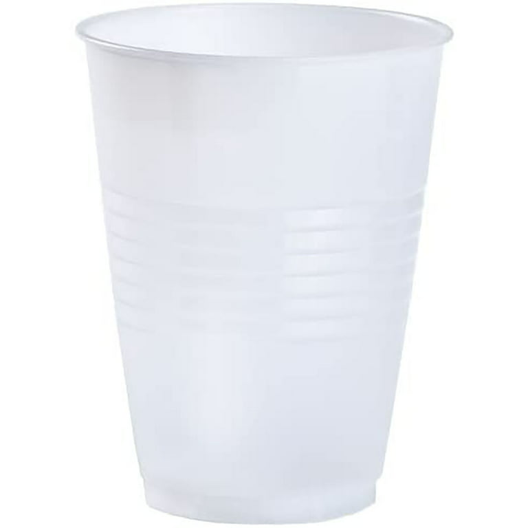 18 oz clear plastic cups with lids