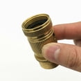 thumbnail image 4 of Garden Hose Quick Connector 3/4 Inch Brass Easy Connect Fitting Yard Tool, 4 of 5