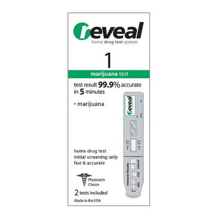 Screening Reveal Home Check Drug Test, 2 ea