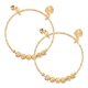 thumbnail image 3 of GOOHOCHY 2 pulseras para bebé: brazalete ajustable con cuentas y dijes - Pulseras/tobilleras para niños pequeños - Joyas bañadas en oro para bebés, niñas y niños, 3 of 8