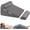 Plush Grey, variant on 3Pcs Wedge Pillow Set for After Surgery,Acid Reflux Relief, Adjustable Bed Wedge Pillows for Sleeping,Anti Snore, Memory Foam Triangle Pillow for Back&Neck&Shoulder Pain Relief, Grey