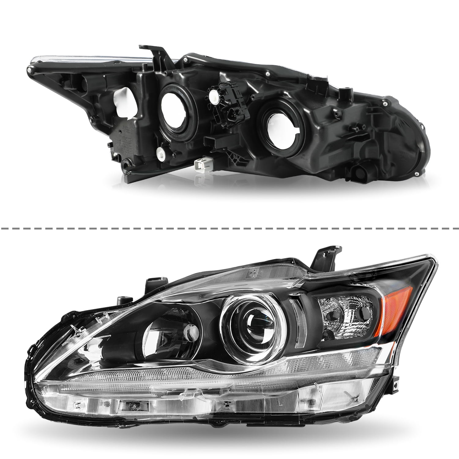 Halogen Headlights Assembly for 2011-2017 Lexus CT200h Left Driver Side 11-17