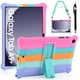 thumbnail image 1 of Funda para tablet DETUOSI Galaxy Tab A9 Plus 11" de silicona, color rosa, 1 of 7