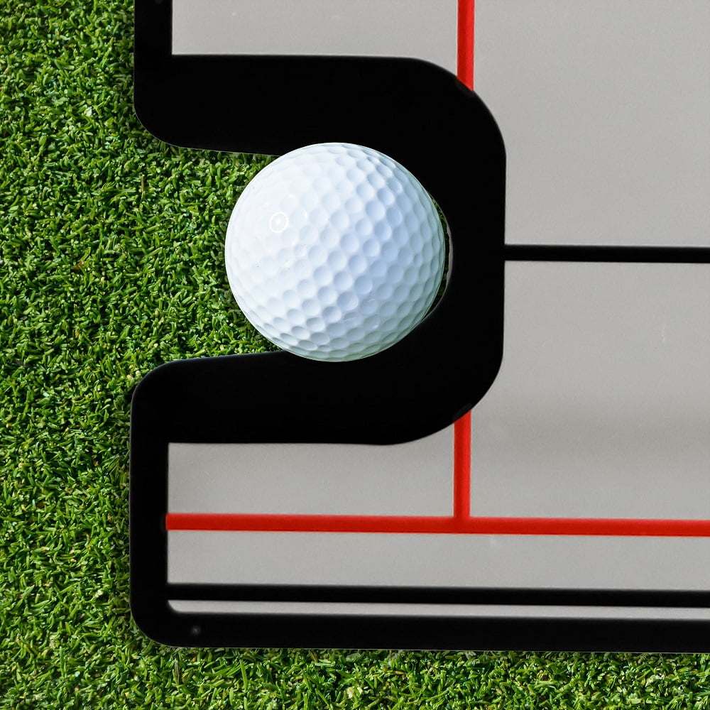 Golf Training Aid Golf Practice Putting Mirror Putting Aid Mirror