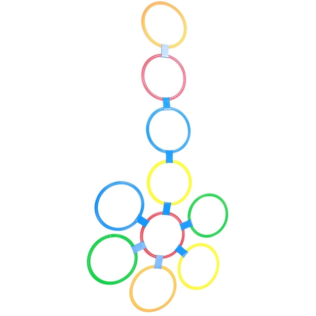 Sport Tool 11.4in Dia Speed Rings, Training Speed Rings, Kindergarten Training for Outdoor Sport Training