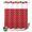 Red, variant on No Hook Shower Curtain, Color Polka Dot Shower Curtains for Bathroom with See Through Top Window, Modern Simple Geometric Red Waterproof & Washable Bath Curtain Stall 48"x72"