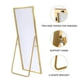 YouYeap Full Length Mirror 65"x22" Gold Rectangular Body Dressing Floor